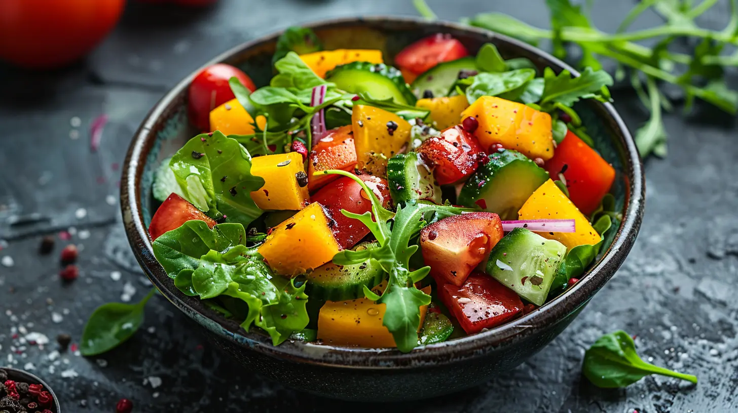 Antioxidant-Rich Salads for Glowing Skin