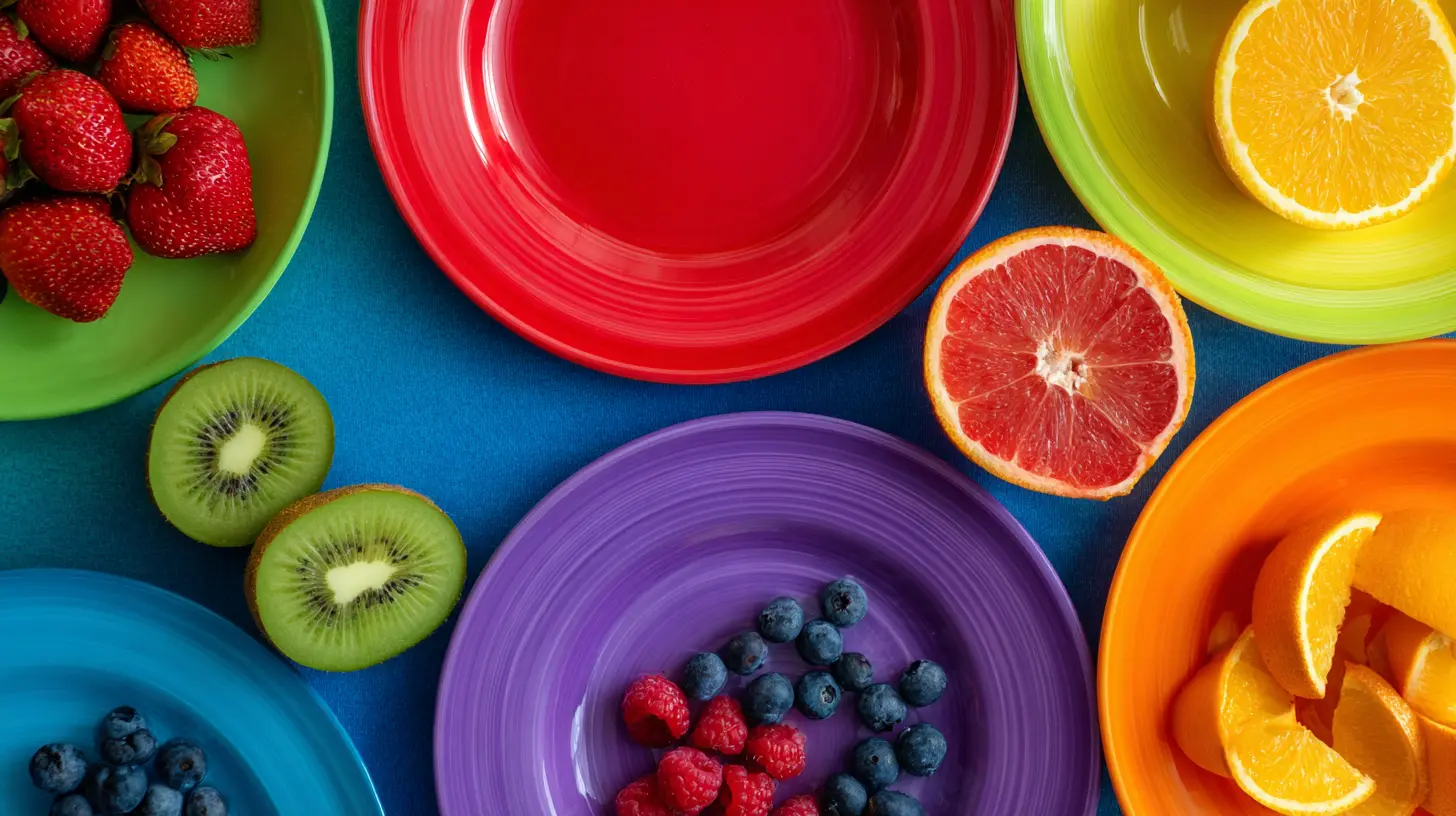 Colorful Plates, Brighter Days: Eating the Rainbow for Your Mind