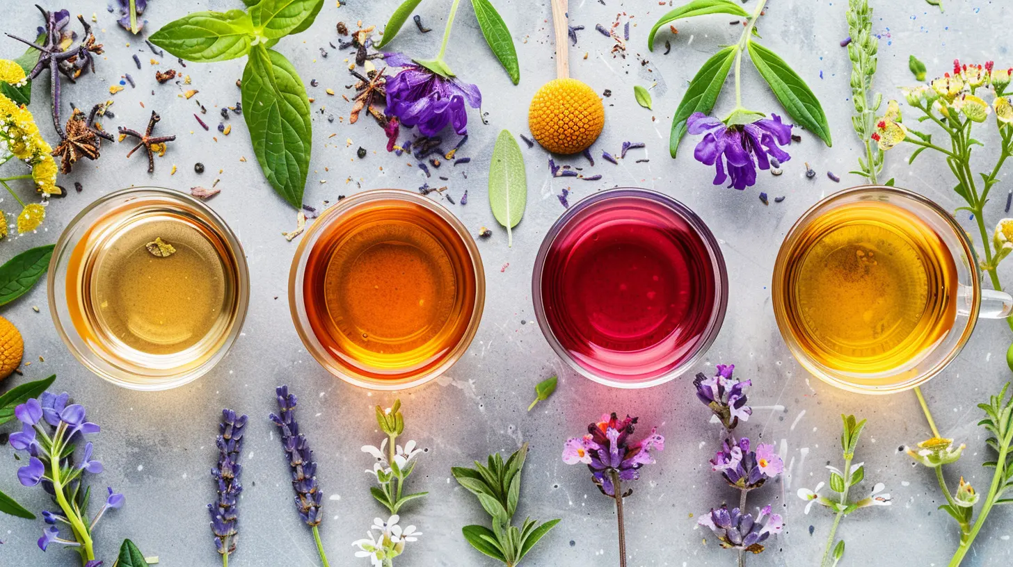 Herbal Teas for Calming Anxiety and Relieving Stress