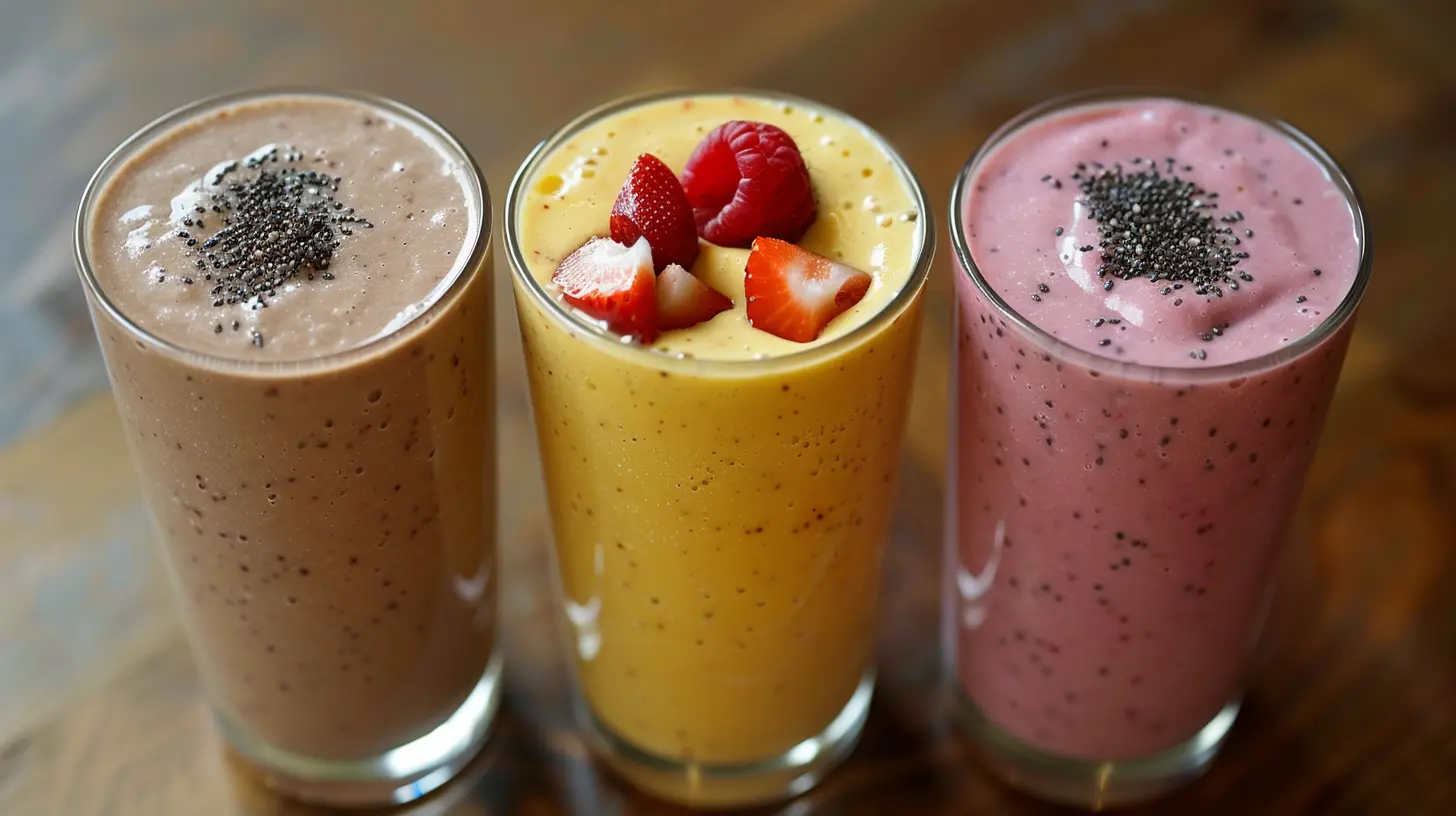 Smoothie Recipes that Pack a Nutritional Punch