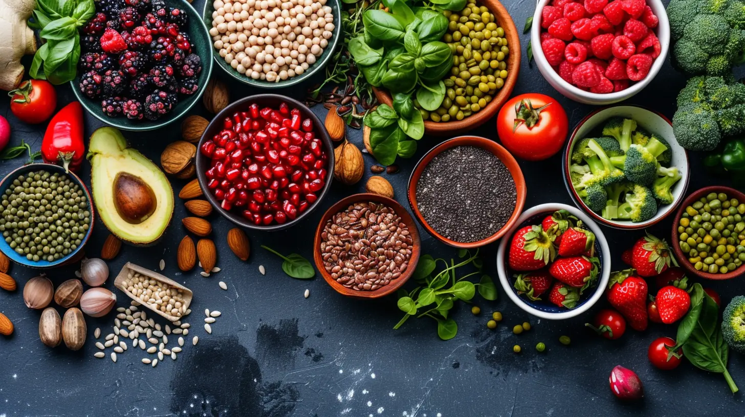 The Role of Antioxidants in a Plant-Based Diet