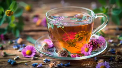Herbal Teas for Calming Anxiety and Relieving Stress