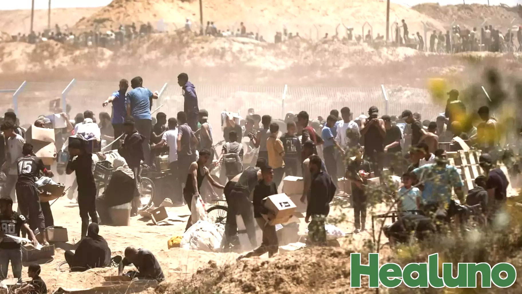 Claims of Palestinian Casualties Amid Aid Distribution Controversy