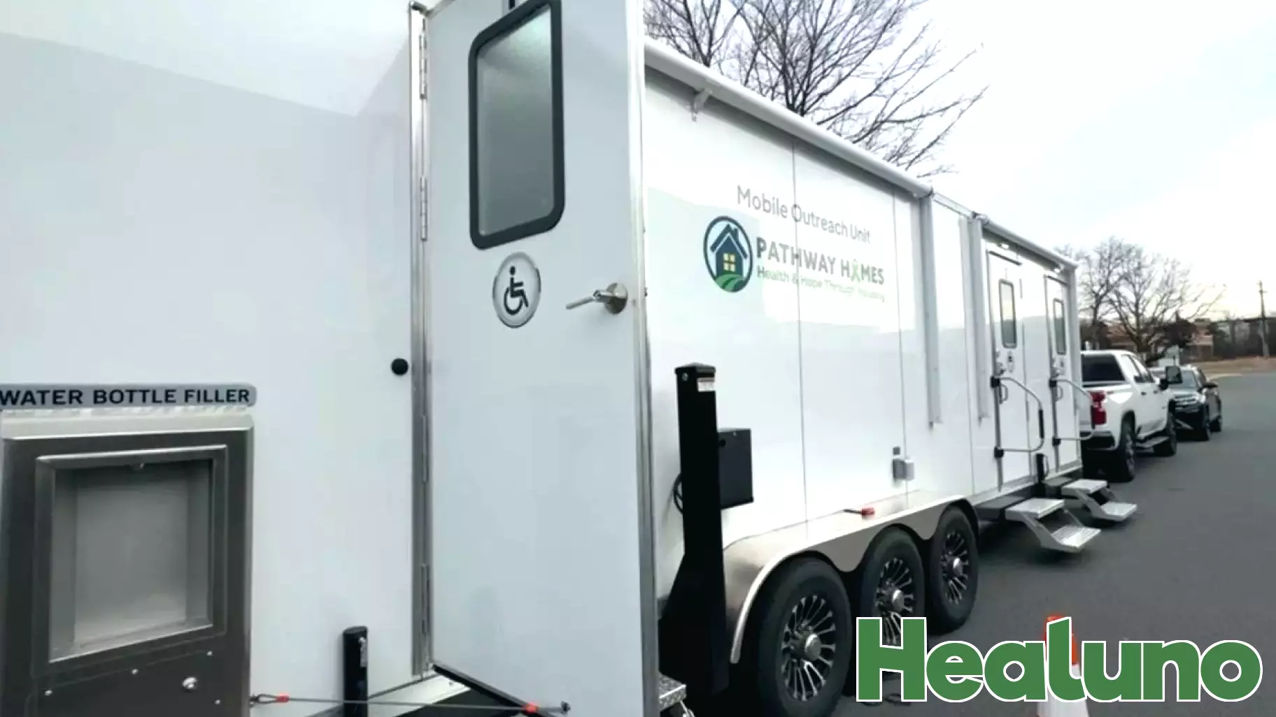 Mobile showers traveling around DC area to help homeless with health, hygiene