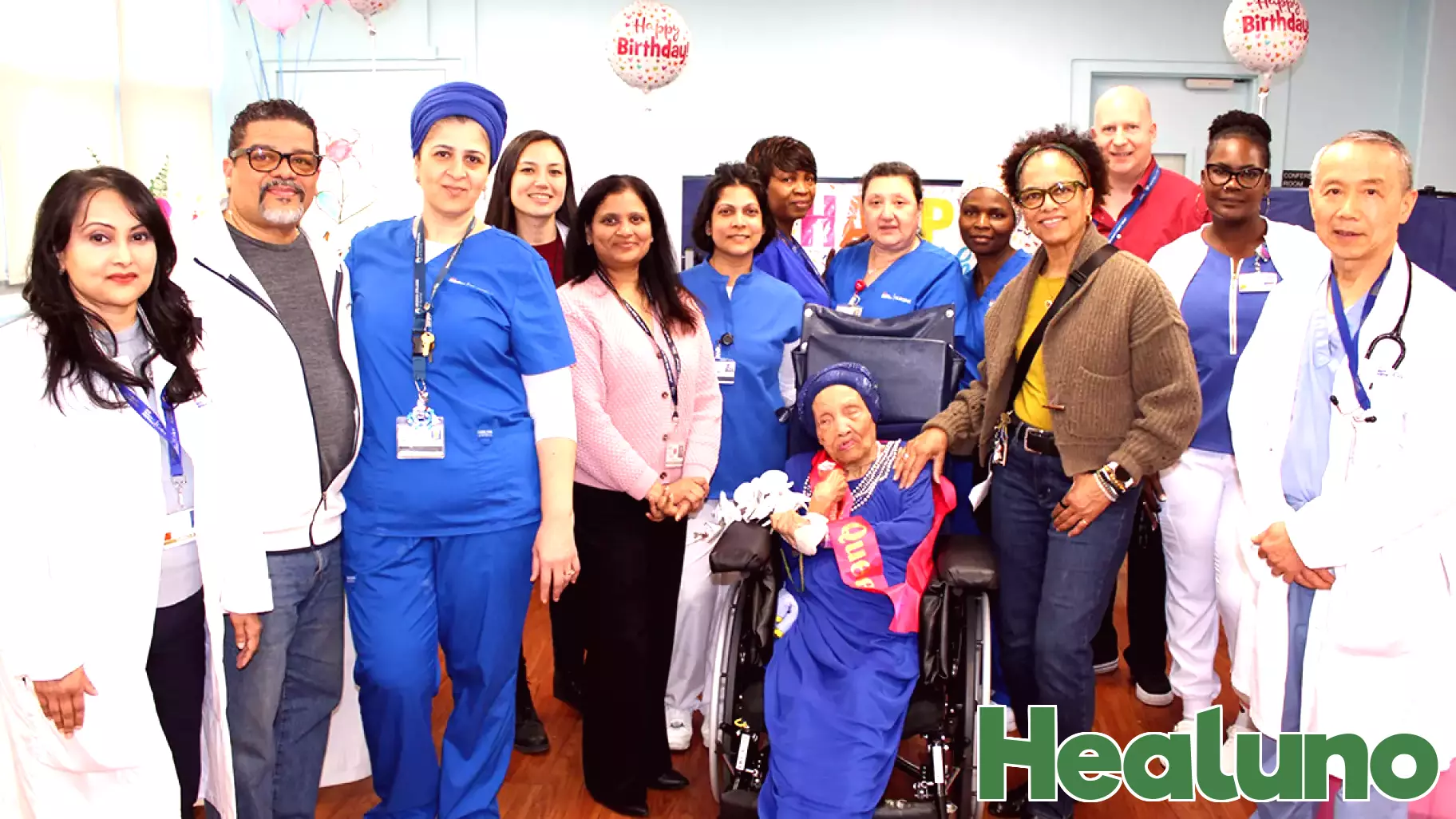 NYC Health + Hospitals Honors Nursing Home Resident Centenarian Carmen Augustin at Age 112 - NYC Health + Hospitals