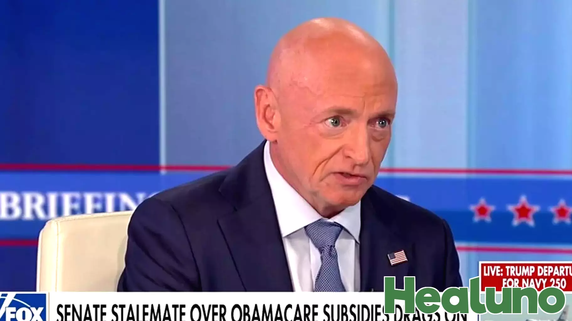 Sen. Mark Kelly Discusses Health Care Premium Concerns Amid Government Shutdown