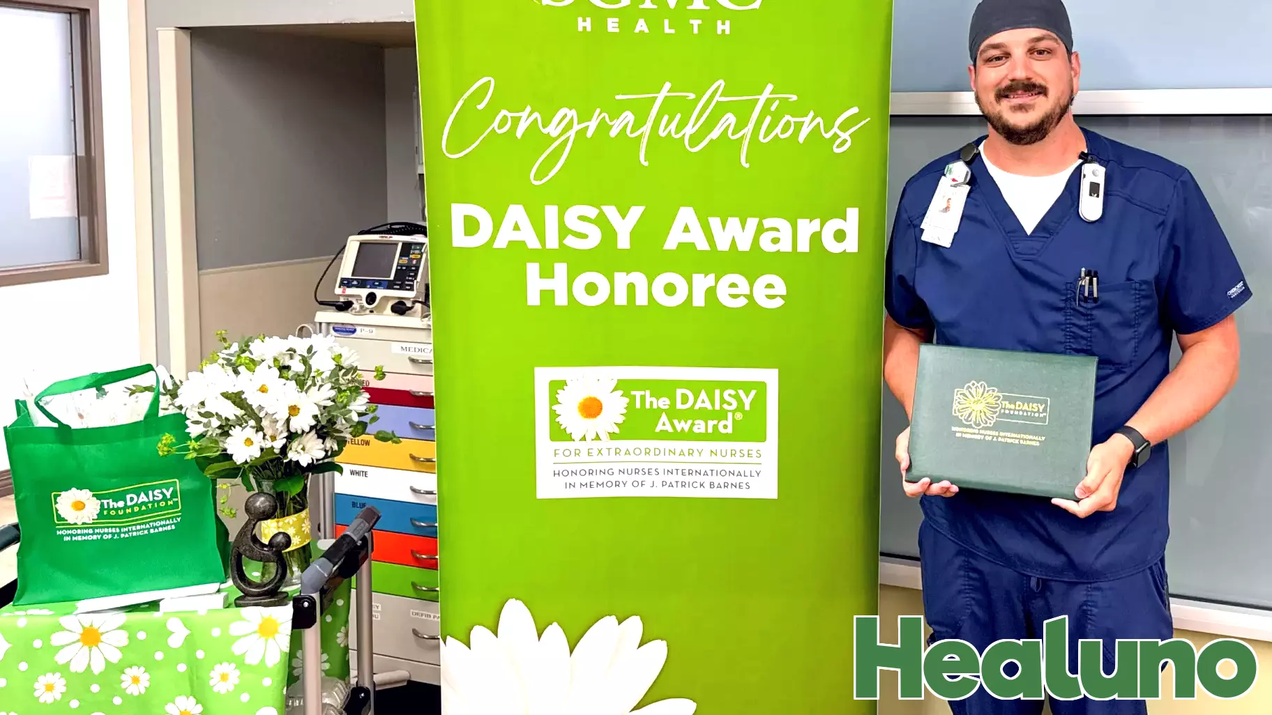 SGMC Health Celebrates Michael Smith with Prestigious DAISY Award