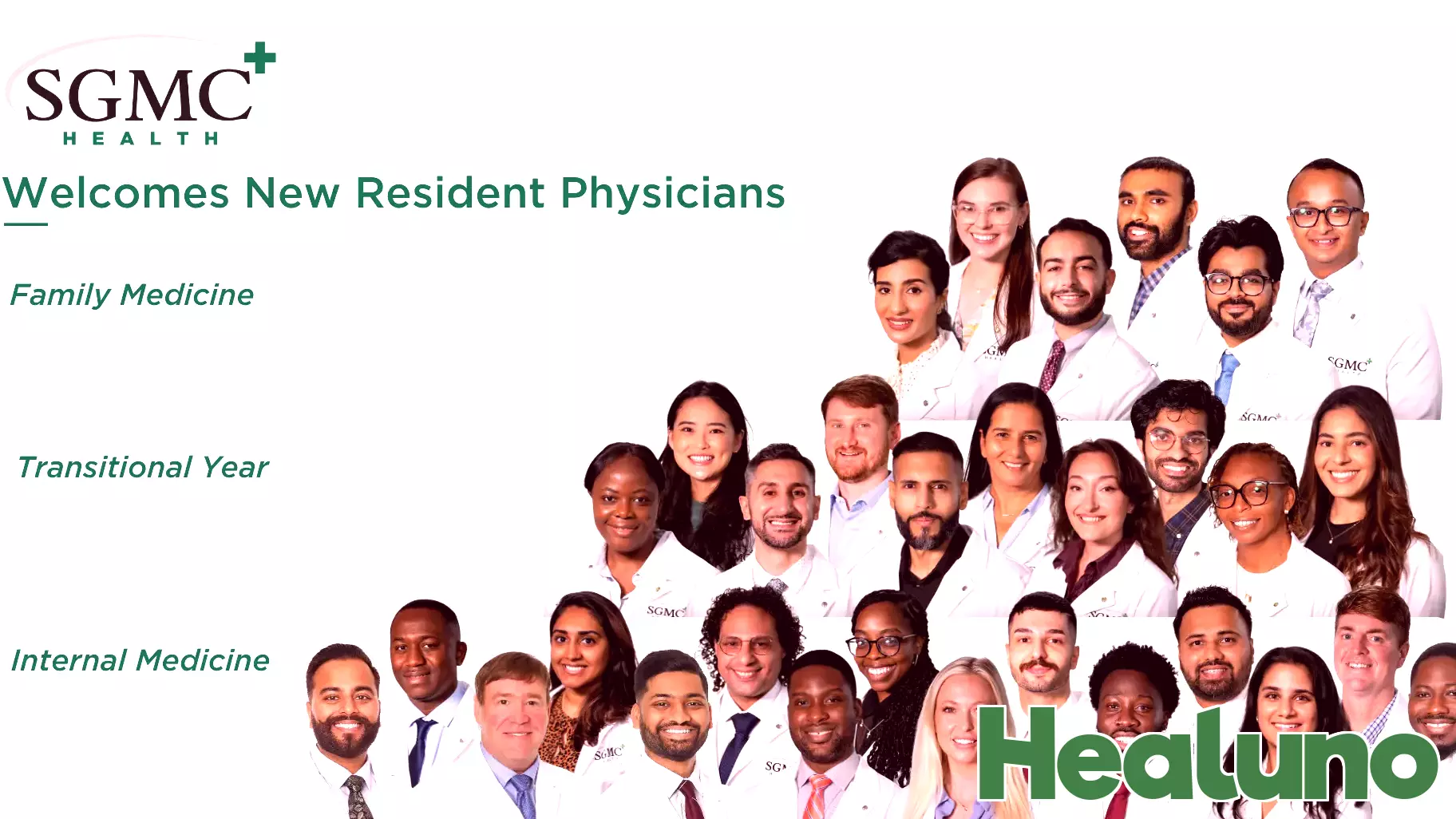 SGMC Health Welcomes 32 Resident Physicians