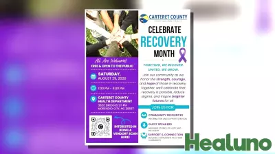 Carteret County Health Department to host free Recovery Month event