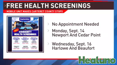 Carteret Health Care takes free screenings on the road with countywide stops