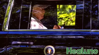 Trump Resurfaces to Address Health Speculations